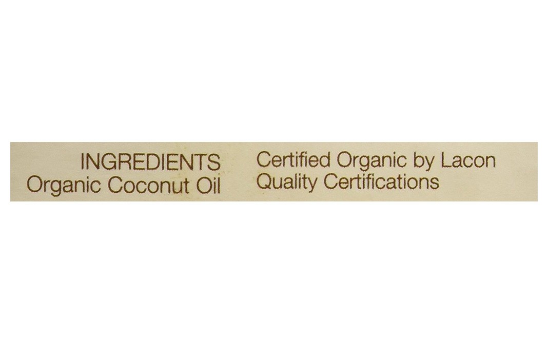 Pure & Sure Organic Coconut Oil    Glass Bottle  500 millilitre
